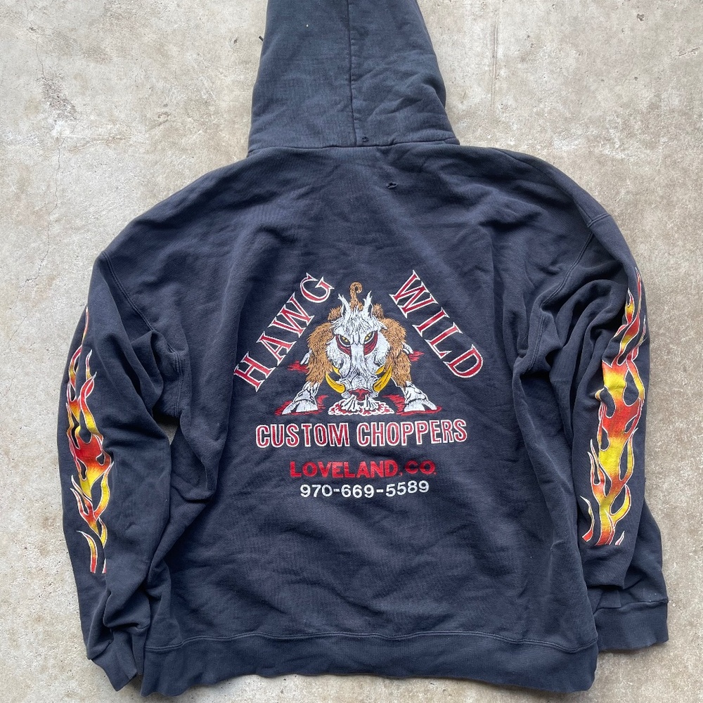 men vintage hoodie
